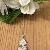 Daisy Heart Pendant