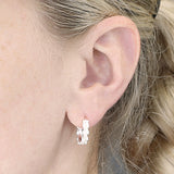 Daisy Hoop Earrings