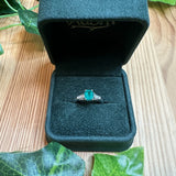 Evelyn Emerald and Diamond Ring