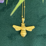 Golden Bee Pendant
