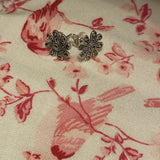 Marcasite Flower Earrings