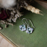 Topaz Twinkle Drop Earrings
