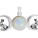 Trilogy Moon Hare Pendant
