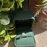 Tulip Diamond Solitaire Ring
