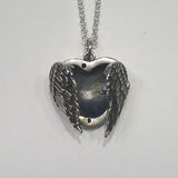 Silver Angel Wing Locket