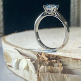 Azure Princess Blue Diamond Ring