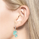 Enamel Turtles Earrings