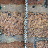 Oxidised Silver Chunky Bracelet