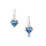 Forget-me-not Heart Earrings
