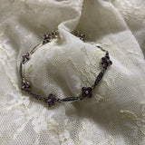 Marcasite Cherry Blossom Bracelet