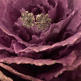 Marcasite Flower Earrings