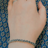 Marcasite Heart Bracelet