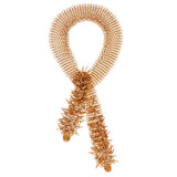 Dionysus Bear Necklace - Gold