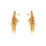 Dionysus Bear Earrings - Gold