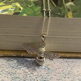 Silver Bee Pendant