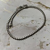 Silver Heart Choker