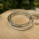 Silver Russian Style Bangle