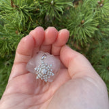 Sparkly Snowflake Pendant