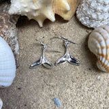 Whale Tail Drop Earrings