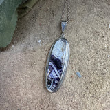 Blue John Double Oval Pendant