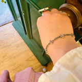 Marcasite Cherry Blossom Bracelet