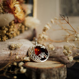 Harvest Moon Amber Pendant