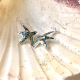 Abalone Starfish Earrings