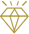 Gold diamond icon