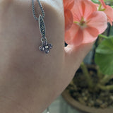 Marcasite Cherry Blossom Pendant
