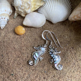 Mother of Pearl Seahorse Earrings