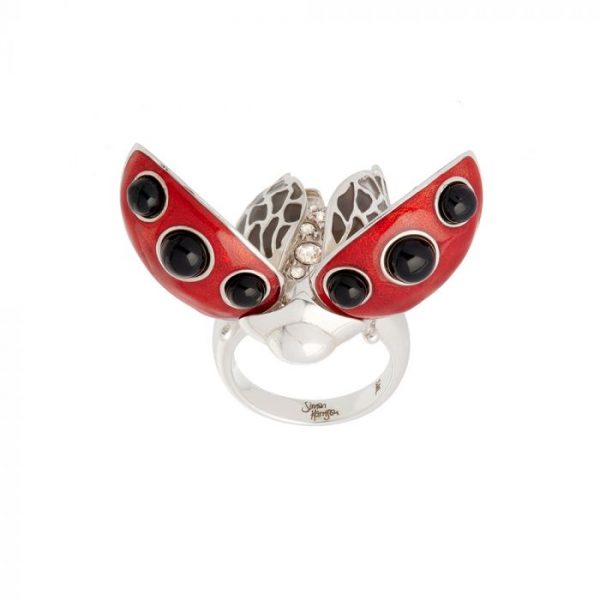 ladybird ring open front