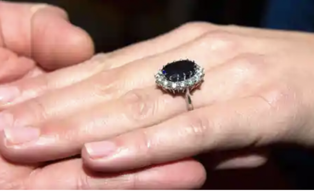 The Duchess of Cambridge Engagement Ring - credit Reuters
