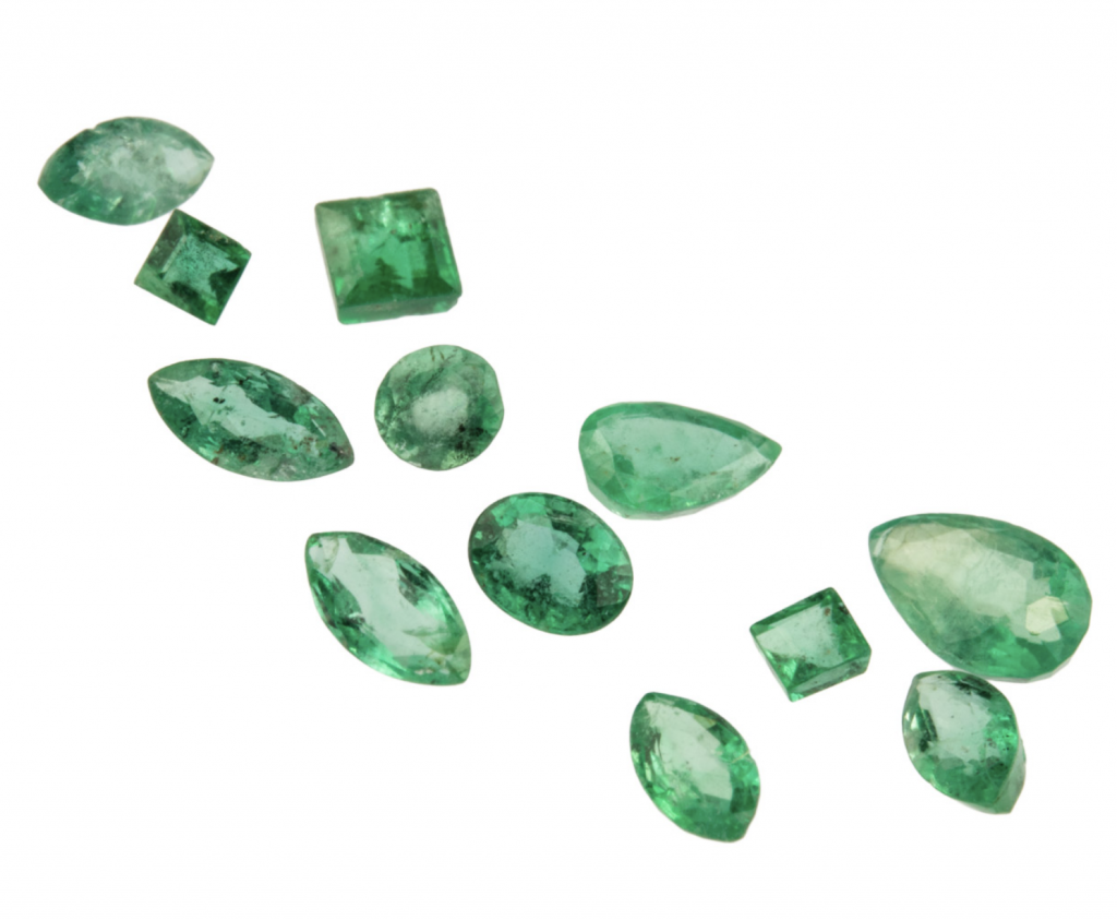 loose emeralds