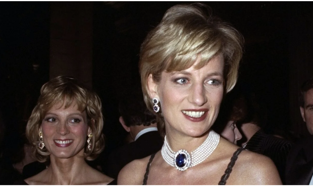 The Princess and The Pearls ~ Princess Diana’s Pearl Choker with Sapphire Brooch Clasp