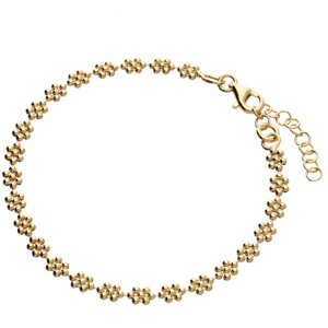 golden mini daisy bracelet