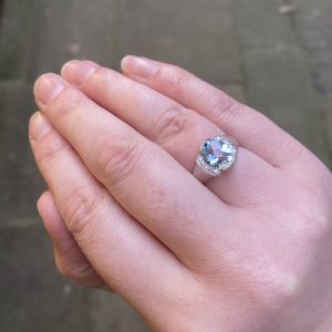 Aquamarine Beauty Ring
