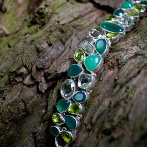forest daydreams green bracelet