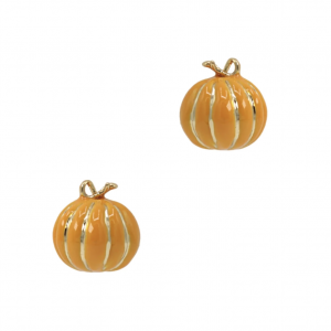 pumpkin stud earrings